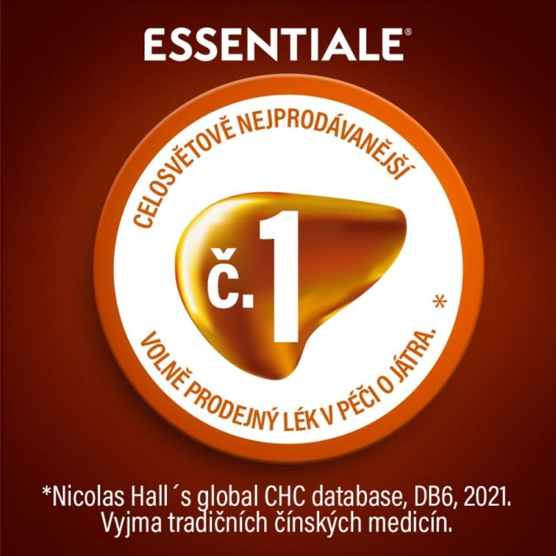 Pohled na ESSENTIALE POR 300MG CPS DUR 100
