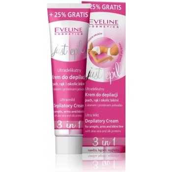 Eveline depilační krém 3v1 extrajemný 125 ml