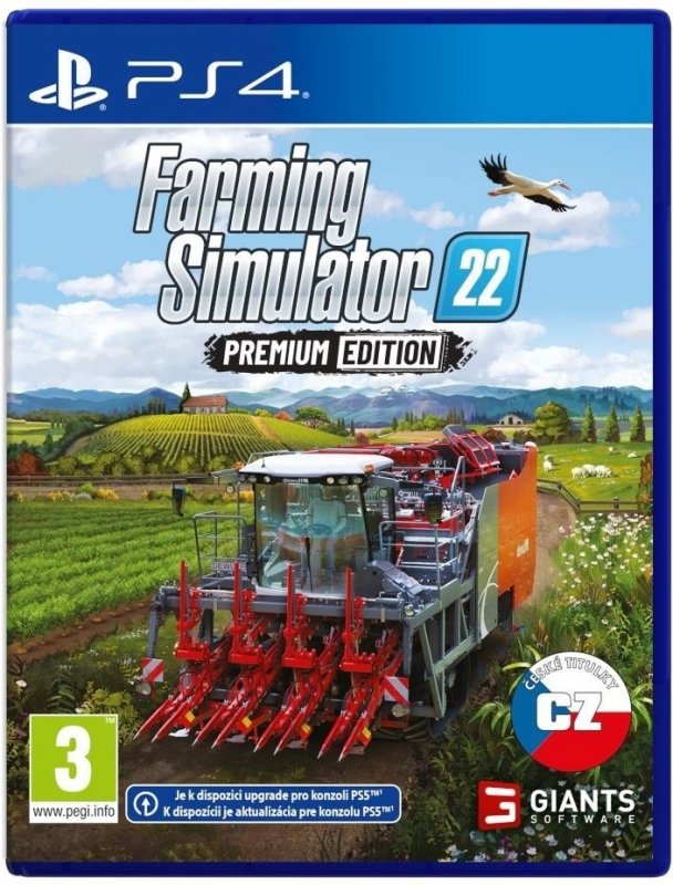 Poznámky k Farming Simulator 22 (Premium Edition)