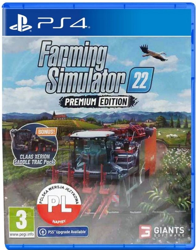 Poznámky k Farming Simulator 22 (Premium Edition)