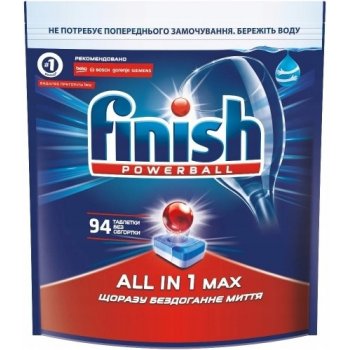 Finish Power All in 1 tablety do myčky nádobí 94 ks 1504 g