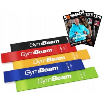 GymBeam Set posilovacích gum Resistance 5