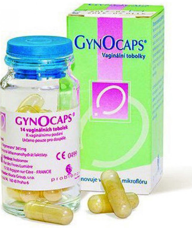 Recenze Gynocaps vaginální kapsle 14 ks