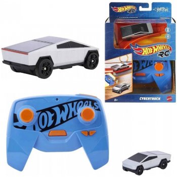 Hot Wheels RC cyber tahač měřítko 1:64 oranžové auto