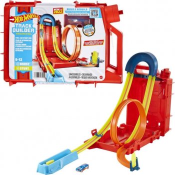 Hot Wheels Track builder Kanystr kaskadérských kousků HDX78