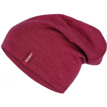 Husky Merino čepice Merhat faded bordo