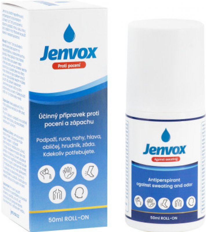 Recenze Jenvox roll-on proti pocení a zápachu 50 ml