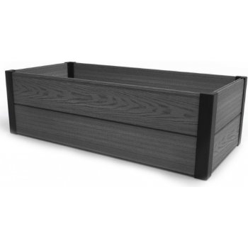 Keter Vyvýšený záhon Maple Trough 106 x 50 x 32 cm plastový šedý 249296