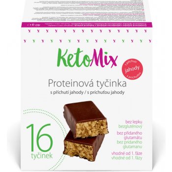 KetoMix Proteinové tyčinky 16 x 40 g