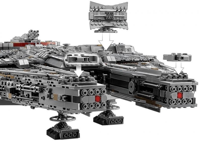 Zkušenost s LEGO® Star Wars™ 75192 Millennium Falcon