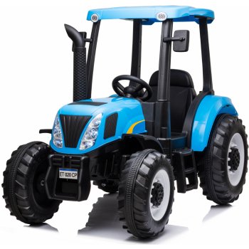 Mamido Dětský elektrický traktor Strong 24V 2x200W modrá