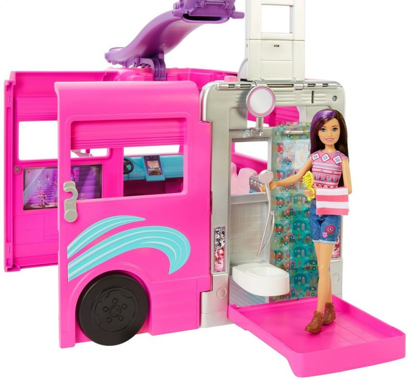 Úvaha o Mattel Barbie Karavan snů s obří skluzavkou HCD46