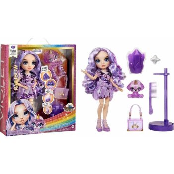 MGA Rainbow High Fashion Doll with Slime & Pet Violet Willow