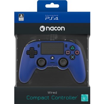 Nacon Wired Compact Controller PS4 PS4OFCPADBLUE