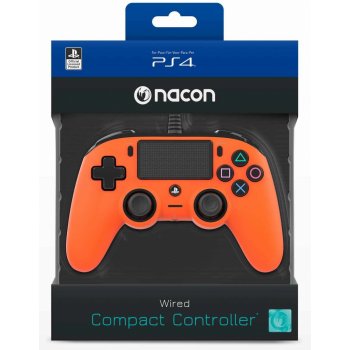 Nacon Wired Compact Controller PS4 PS4OFCPADORANGE