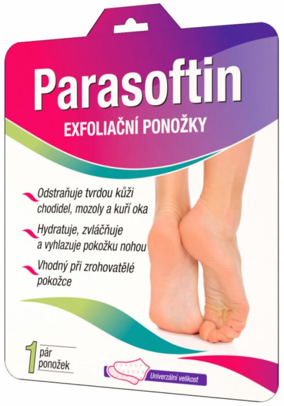 Recenze Naturprodukt Parasoftin exfoliační ponožky 1 pár
