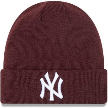 New Era čepice League Essential Cuff MLB New York Yankees Maroon