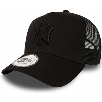 New Era Clean Trucker New York Yankees 9FORTY Black Snapback černá / černá