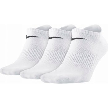 Nike Everyday Cotton Lightweight No Show Socks White 3 pack