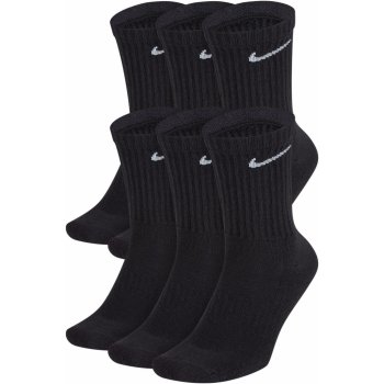 Nike U NK Eweryday Cush Crew 6 Pack černé