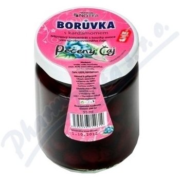 Notea Pečený čaj Borůvka s kardamomem 55 ml