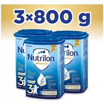 Nutrilon 3 Vanilla 3 x 800 g