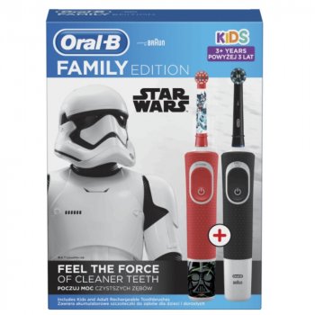 Oral-B Vitality D100 + D100 Kids Star Wars