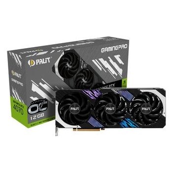 Palit GeForce RTX 4070 GamingPro OC 12GB GDDR6X NED4070H19K9-1043A