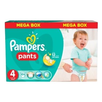 Pampers Active Pants 4 104 ks