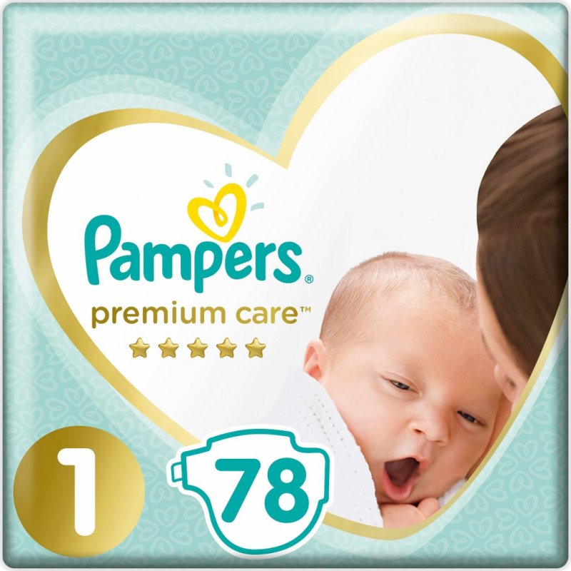 Recenze Pampers Premium Care 1 78 ks