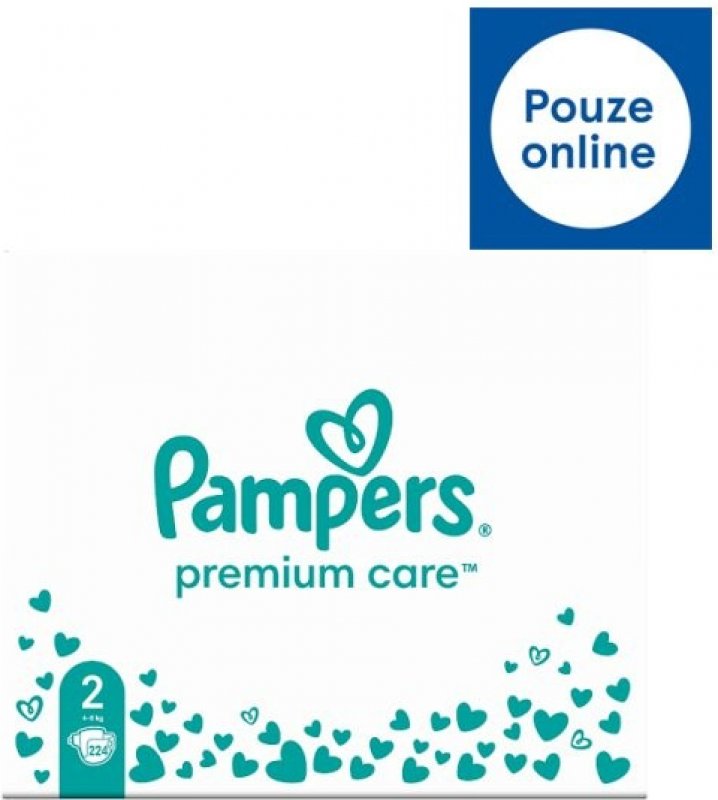 Podívejte se na Pampers Premium Care 2 224 ks