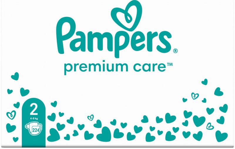 Zkušenost s Pampers Premium Care 2 224 ks