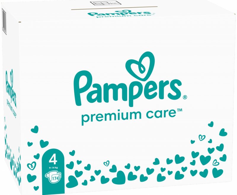 Recenze Pampers Premium Care 4 174 ks