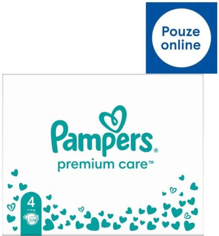 Průzkum Pampers Premium Care 4 174 ks
