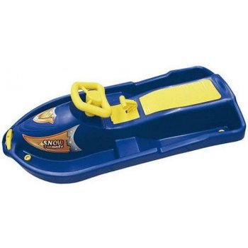 Plastkon Snow Boat Bob s volantem modrá