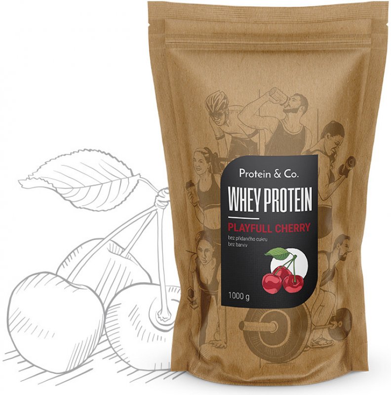 Hodnocení: Protein&Co. WHEY PROTEIN 80 1000 g