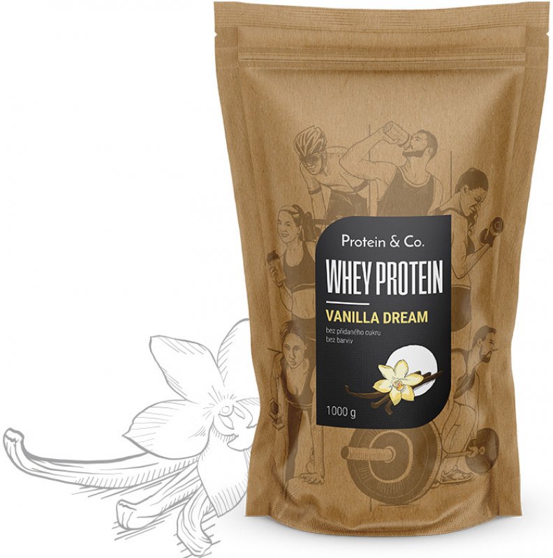 Kritika Protein&Co. WHEY PROTEIN 80 1000 g