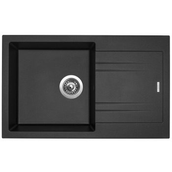 Sinks LINEA 780 N Metalblack