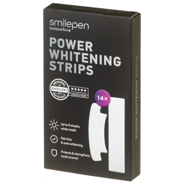 Smilepen Whitening Strips sada bělicích pásek 14 × 2 ks