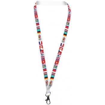 Šňůrka na krk lanyard Ice Hockey World Championship Czechia MS 2024