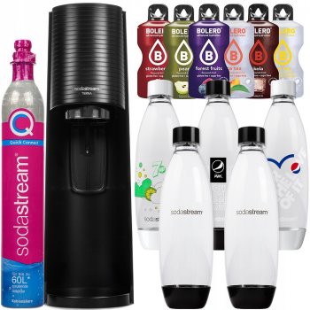 SodaStream Terra Megapack Černá