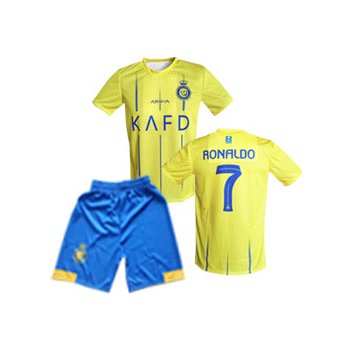 SP Ronaldo fotbalový A2 komplet Al Nassr 2023/2024 dres a trenýrky