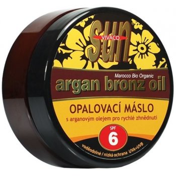 SunVital Argan Bronz Oil máslo na opalování SPF6 200 ml