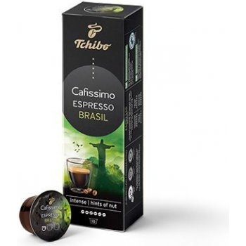 Tchibo Cafissimo Espresso Brasil pražená mletá káva 10 ks