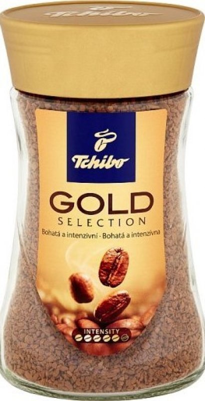 Pohled na Tchibo Gold Selection 200 g