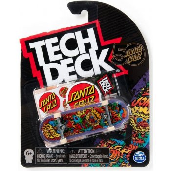 Techdeck Fingerboard SANTA CRUZ BLAKE JO žlutá