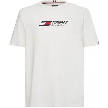 Tommy Hilfiger Essentials Big Logo Short Sleeve Tee ivory