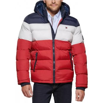 Tommy Hilfiger zimní pánská bunda Quilted tmavě modrá