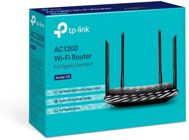 Pohled na TP-Link Archer C6