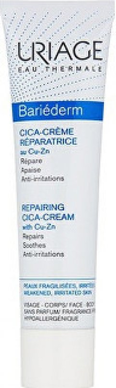 Zkušenosti s Uriage Bariéderm Cica reparativní krém s obsahem mědi a zinku Repairing Cream with Cu-Zn 100 ml